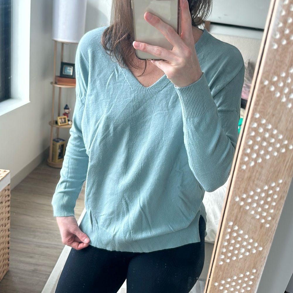 Blue sweater